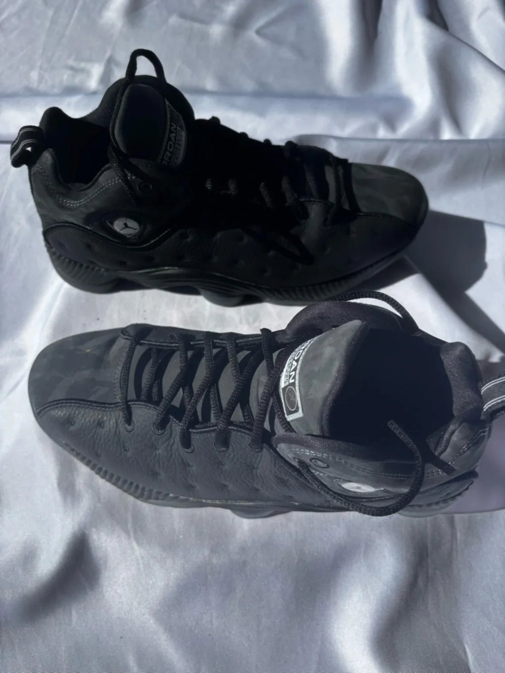 Nike Air Jordan Jumpman Team II Black Camo Anthracite Men’s Size 9 819175-005 - Picture 5 of 7